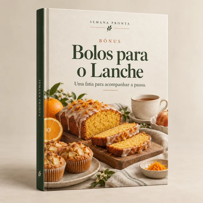 Bolos para o Lanche