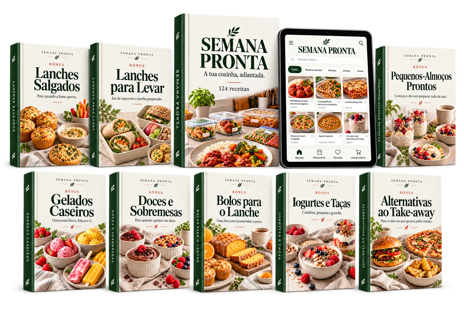 Semana Pronta com os oito bónus incluídos